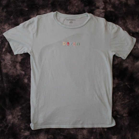 PacSun Basic Dazed Embroiderd T-Shirt - Picture 1 of 4
